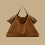 Bolso Tote Grande de Cuero Suede