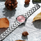 Reloj de acero con cuarzo