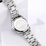 Reloj de acero con cuarzo