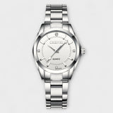 Reloj de acero con cuarzo