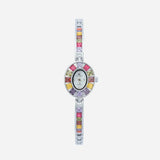 Reloj de Cuarzo Multicolor Elegante