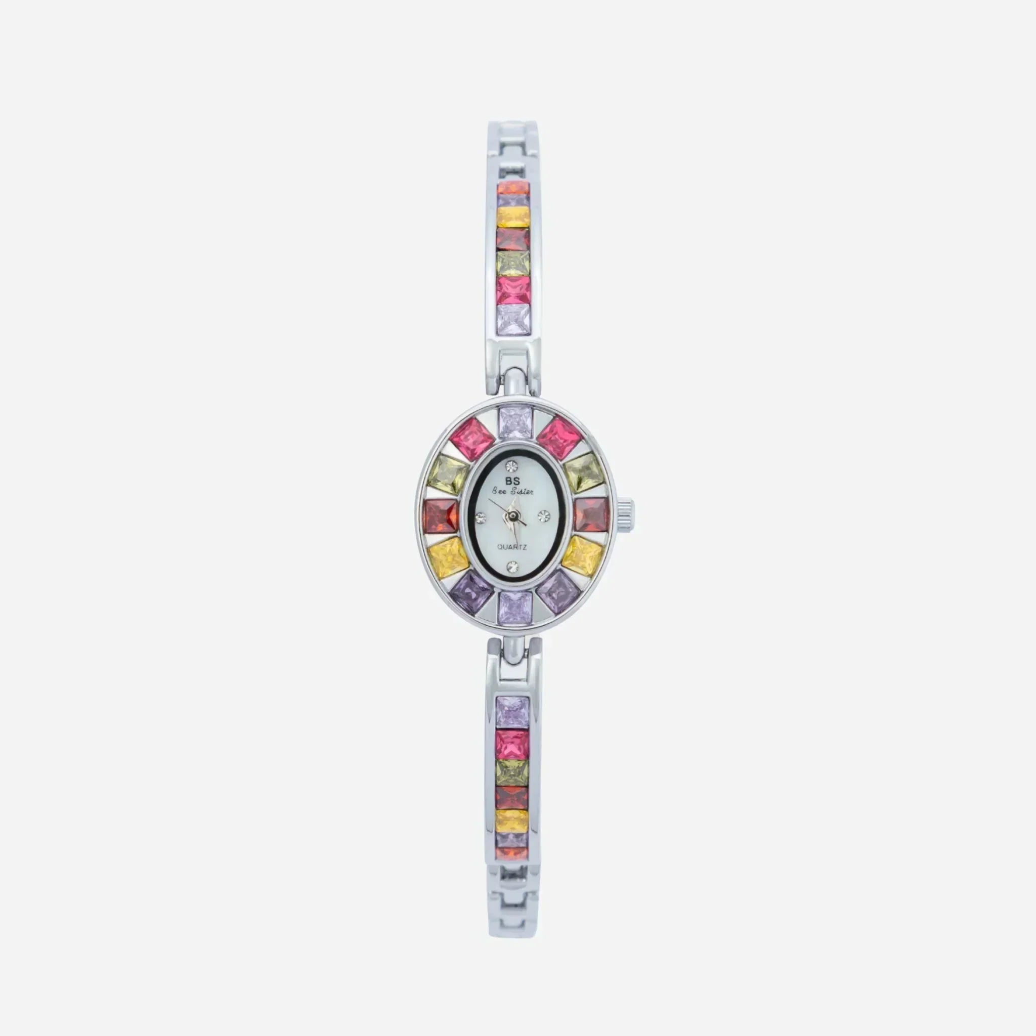 Reloj de Cuarzo Multicolor Elegante