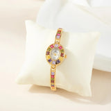 Reloj de Cuarzo Multicolor Elegante