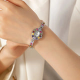 Reloj de Cuarzo Multicolor Elegante