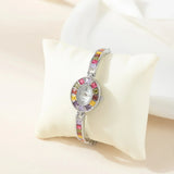 Reloj de Cuarzo Multicolor Elegante