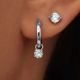 Set de pendientes brillantes versátiles