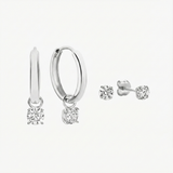 Set de pendientes brillantes versátiles