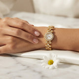 Reloj de acero inoxidable joya