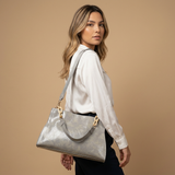 Bolso de Hombro con Correas de Cadena
