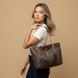 Bolso Tote Mujer con Cadena Monogram