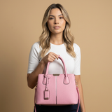 Bolso de Hombro para Mujeres en Cuero Texturizado