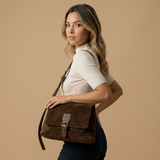 Bolso Hobo con Solapa y Hebilla