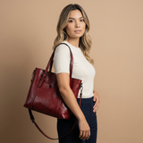 Bolso Tote de Cuero para Mujeres, Bandolera y de Hombro