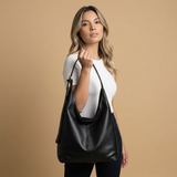 Bolso Hobo para Mujeres en Cuero Vegano - Bolso de Trabajo