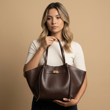 Bolso Tote para Mujeres - Gran Bolso de Cuero con Alas
