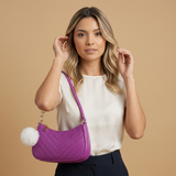 Bolso Hobo Mini Diseño de Fieltro