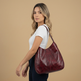 Bolso Hobo para Mujeres - Gran Bolso de Cuero para Hombro