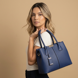 Bolso de Hombro para Mujeres en Cuero Texturizado