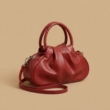 Bolso de Hombro con Pliegues Escultóricos