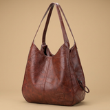 Bolso Hobo para Mujeres - Gran Bolso de Cuero para Hombro