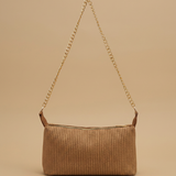 Bolso de Hombro con Textura Tejida