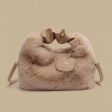 Bolso de Hombro con Asa de Piel Sintética