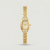 Reloj dorado de pulsera joya