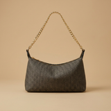 Bolso de Hombro con Textura Tejida