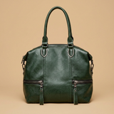 Bolso de Hombro con Doble Cierre