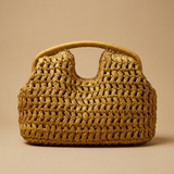 Bolso Hobo Diseño de Paja Tejida
