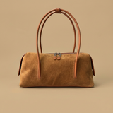 Bolso de Hombro con Doble Cierre