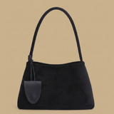 Bolso de Hombro de Ante para Mujeres Mini Bolso de Mano