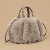 Bolso Cruzado Diseño Nube de Felpa