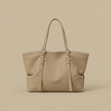 Bolsa Tote con Frontal Plisado