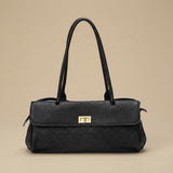 Bolso de Hombro con Costura Acolchada