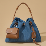 Bolso Hobo con Asa Trenzada