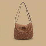 Bolso de Hombro para Mujeres de Paja Tejida