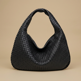 Bolso Hobo para Mujeres - Bolso Grande de Cuero Trenzado