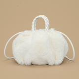 Bolso Cruzado Diseño Nube de Felpa