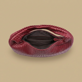 Bolso Hobo para Mujeres - Bolso Grande de Cuero Trenzado