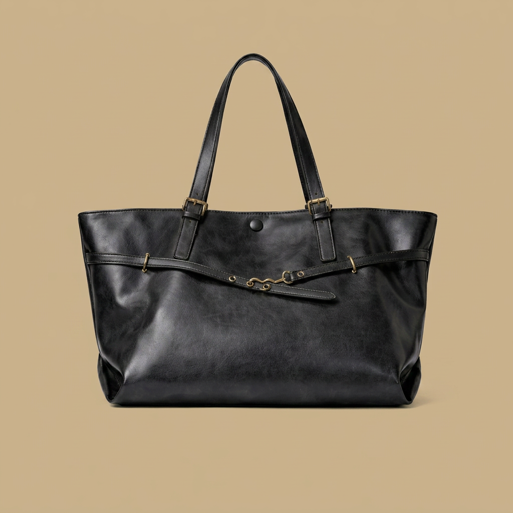 Bolso Tote Grande de Cuero para Mujeres