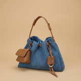 Bolso Hobo con Asa Trenzada