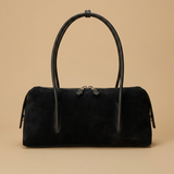 Bolso de Hombro con Doble Cierre