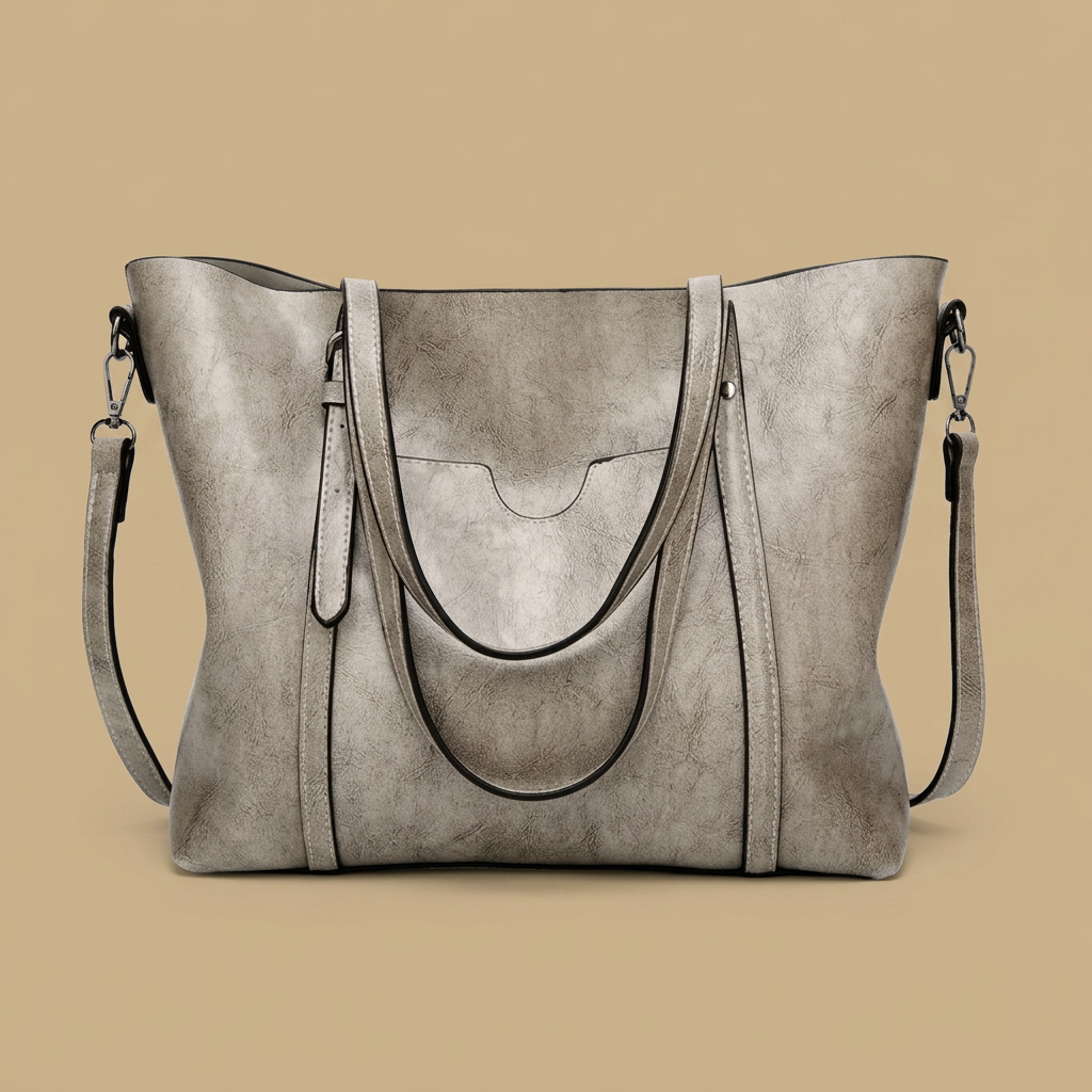 Bolso Tote de Cuero para Mujeres, Bandolera y de Hombro