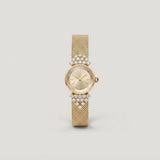 Reloj de Malla con Cristales