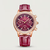 Reloj de correa texturizada elegante