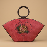 Bolso de Hombro con Aplique Floral