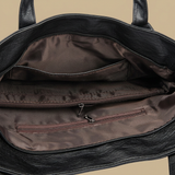 Bolso Tote para Mujeres con Cuero Tachonado y Borlas