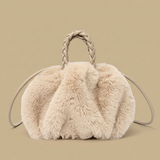 Bolso Cruzado Diseño Nube de Felpa