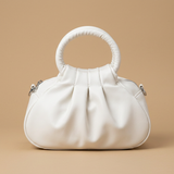 Bolso de Hombro con Pliegues Escultóricos